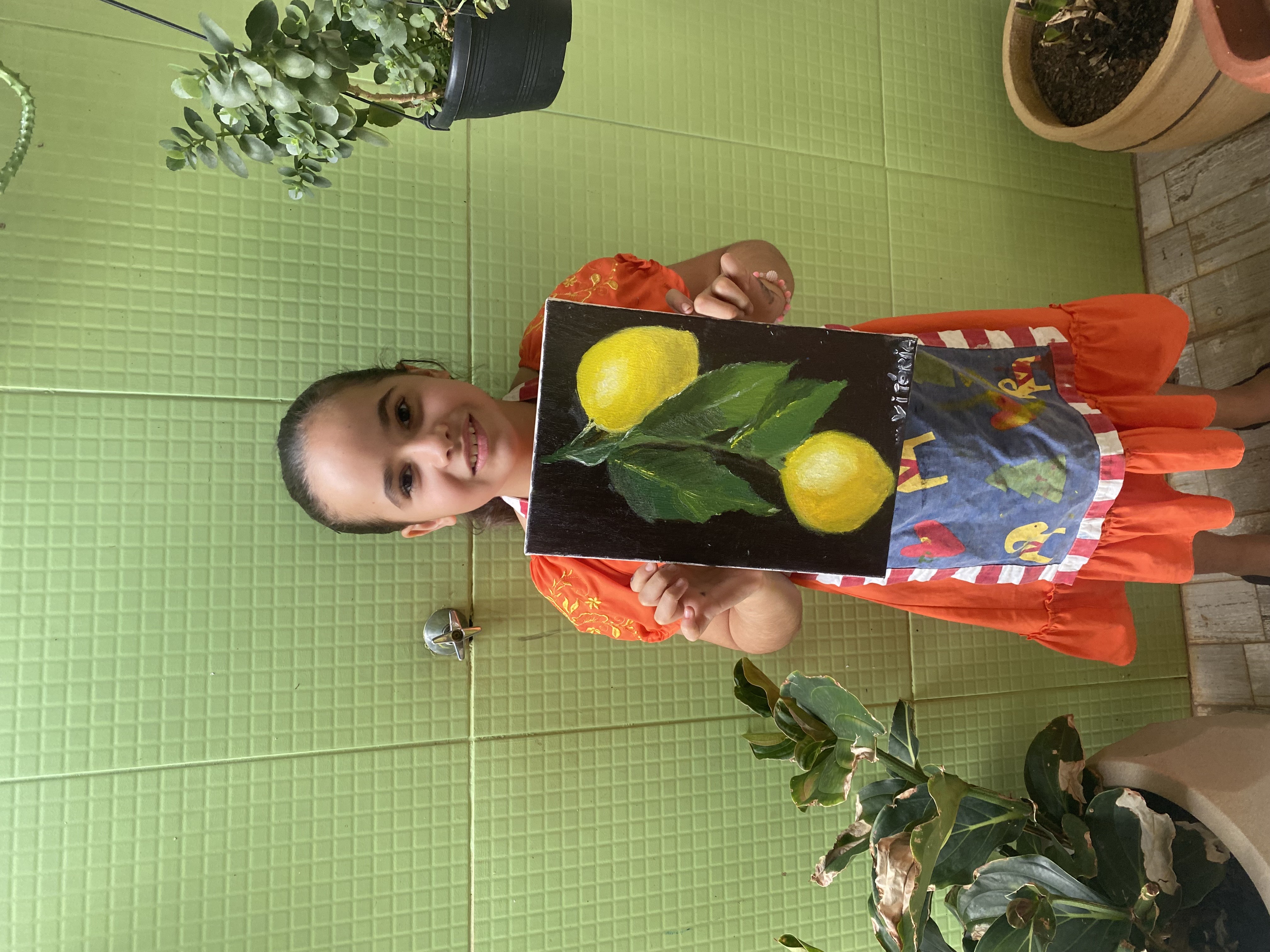 Detalhe de técnica em camada