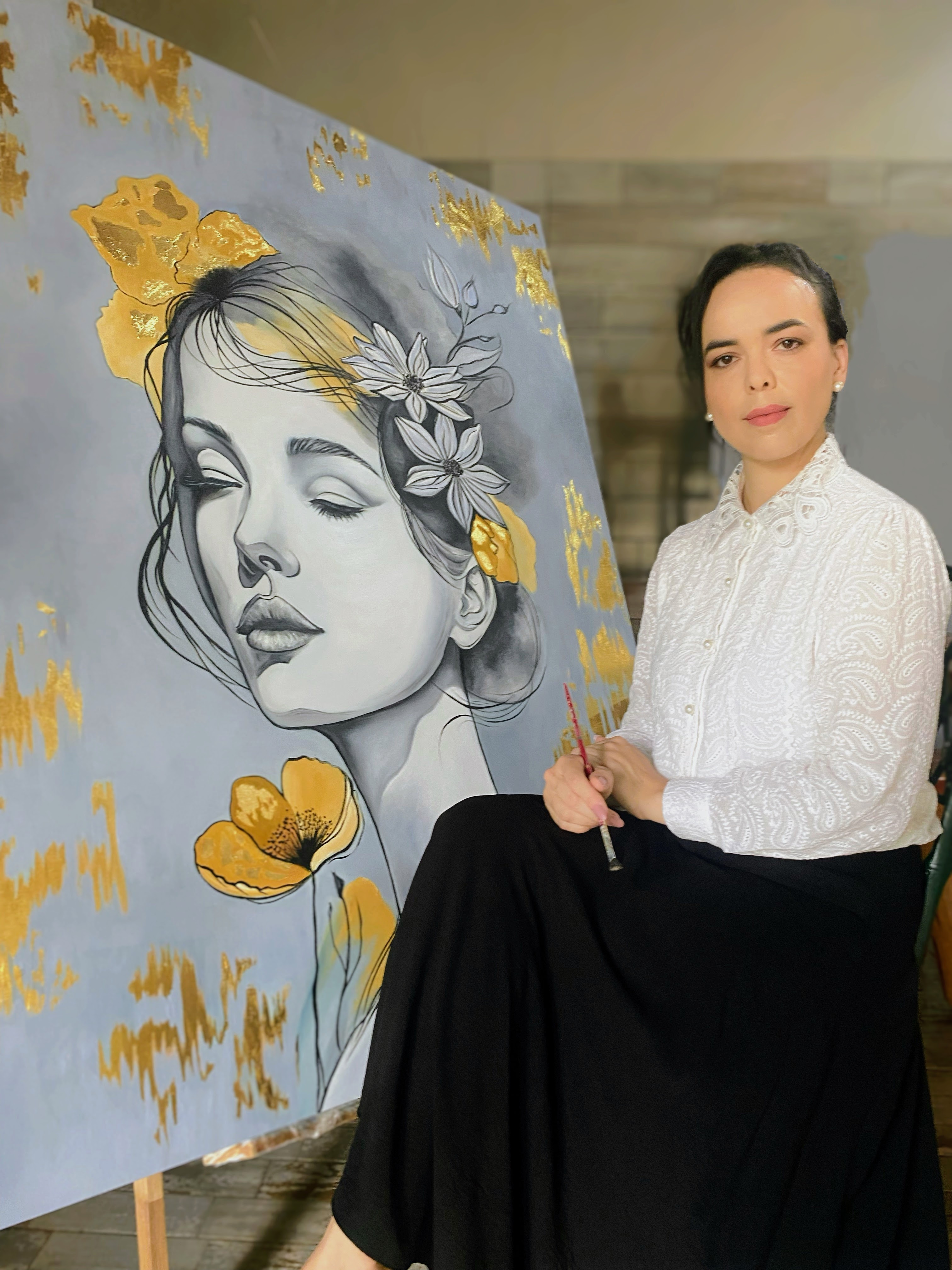 Professora da Têmpera Escola de Artes